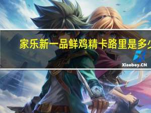 家乐 新一品鲜鸡精卡路里是多少