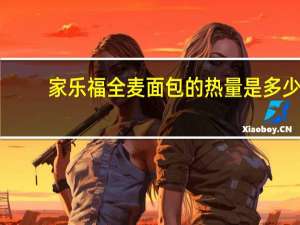 家乐福 全麦面包的热量是多少