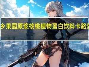 家乡果园 原浆核桃植物蛋白饮料卡路里是多少