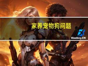 家养宠物狗问题
