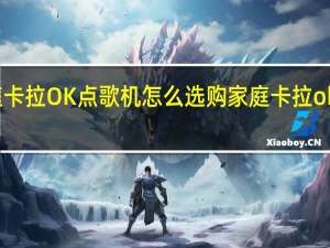 家庭卡拉OK点歌机怎么选购 家庭卡拉ok点歌系统