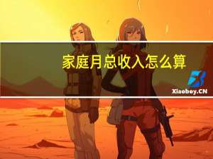 家庭月总收入怎么算