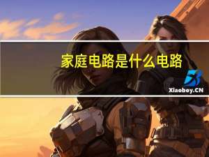 家庭电路是什么电路