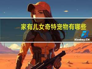 家有儿女奇特宠物有哪些
