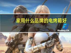 家用什么品牌的电烤箱好
