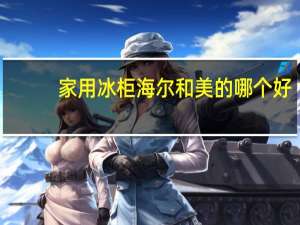家用冰柜海尔和美的哪个好