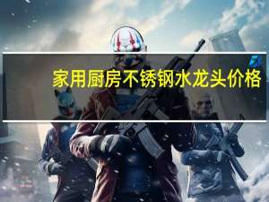 家用厨房不锈钢水龙头价格