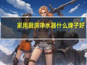 家用厨房净水器什么牌子好