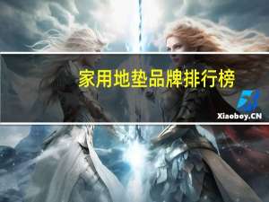 家用地垫品牌排行榜