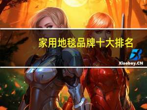 家用地毯品牌十大排名