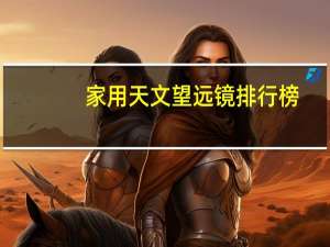家用天文望远镜排行榜