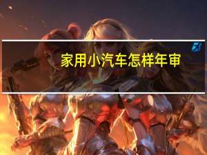 家用小汽车怎样年审