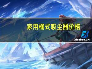 家用桶式吸尘器价格