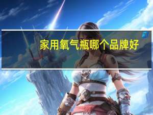 家用氧气瓶哪个品牌好