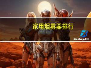 家用烟雾器排行