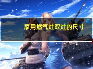 家用燃气灶双灶的尺寸