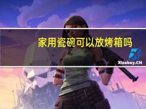 家用瓷碗可以放烤箱吗