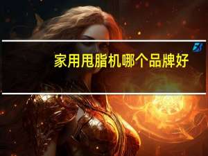 家用甩脂机哪个品牌好