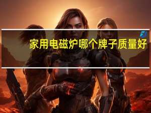 家用电磁炉哪个牌子质量好