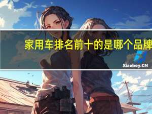 家用车排名前十的是哪个品牌