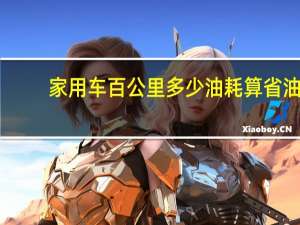 家用车百公里多少油耗算省油