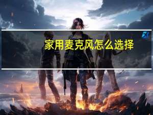 家用麦克风怎么选择