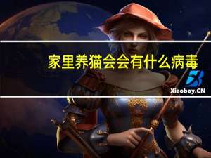 家里养猫会会有什么病毒