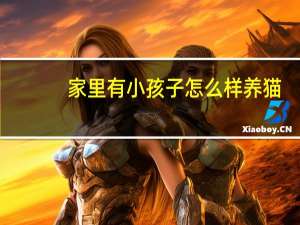 家里有小孩子怎么样养猫
