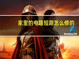 家里的电路短路怎么修的