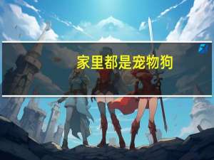 家里都是宠物狗