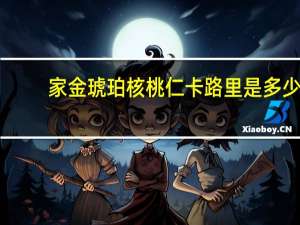 家金 琥珀核桃仁卡路里是多少