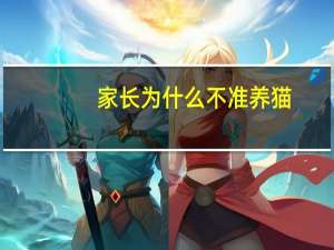 家长为什么不准养猫