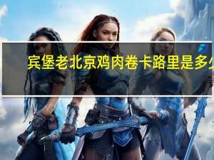 宾堡 老北京鸡肉卷卡路里是多少