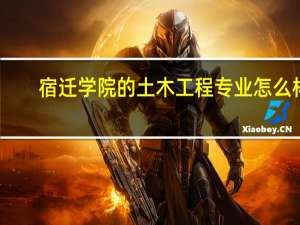 宿迁学院的土木工程专业怎么样