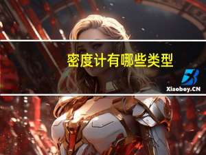 密度计有哪些类型