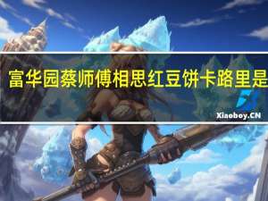 富华园 蔡师傅相思红豆饼卡路里是多少