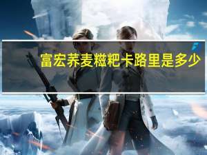 富宏 荞麦糍粑卡路里是多少