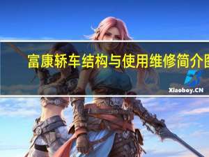 富康轿车结构与使用维修简介图（富康轿车结构与使用维修简介）