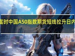 富时中国A50指数期货短线拉升日内涨超0.6%