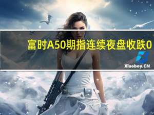 富时A50期指连续夜盘收跌0.06%报11779.000点