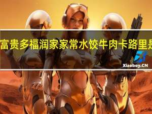 富贵多 福润家 家常水饺 牛肉卡路里是多少