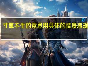 寸草不生的意思用具体的情景表现出来（寸草不生的意思）