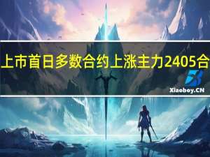 对二甲苯（PX）期货上市首日多数合约上涨主力2405合约涨近5%报10000元/吨