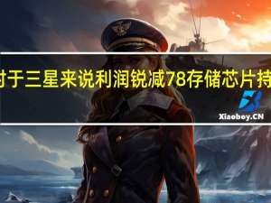 对于三星来说利润锐减78%存储芯片持续亏损