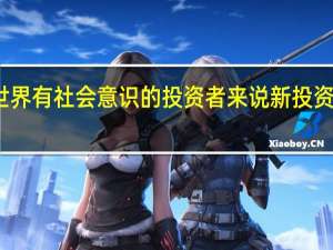 对于全世界有社会意识的投资者来说 新投资者流动网络就