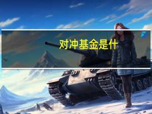 对冲基金是什