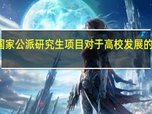 对国家公派研究生项目对于高校发展的积极作用