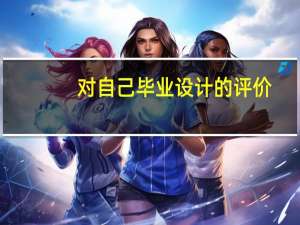 对自己毕业设计的评价