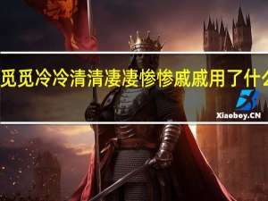 寻寻觅觅冷冷清清凄凄惨惨戚戚用了什么修辞手法