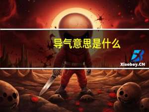 导气意思是什么